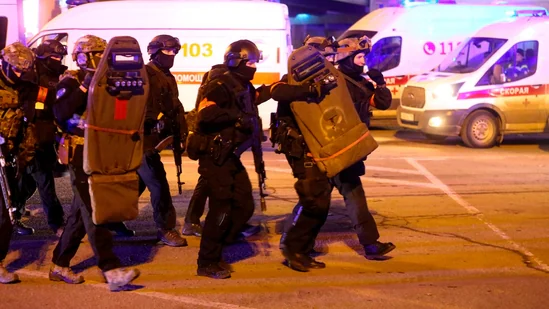 રશિયામાં થયેલા આતંકવાદી હુમલામાં મૃત્યુઆંક 115 ને પાર થયો, 15 શંકાસ્પદોની ધરપકડ કરાઇ મોસ્કો