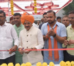 Union Minister of State for Communications Devusinh Chauhan presided over Solar RO. Plant and solar panels distributed