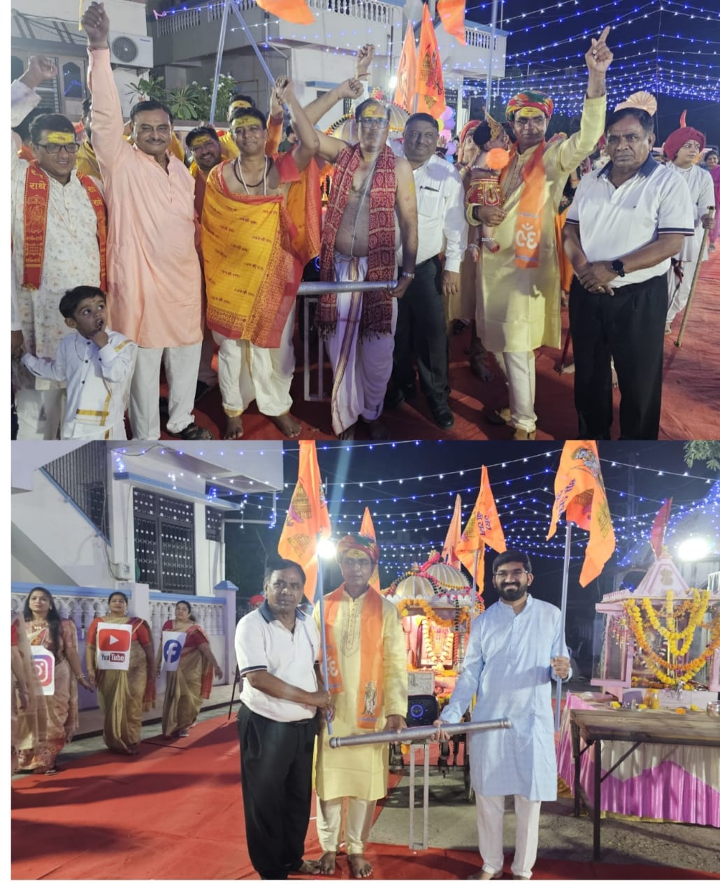 કપડવંજની કુબેરનગર સોસાયટીમાં નવરાત્રી મહોત્સવમાં વેશભૂષા યોજવામાં આવી