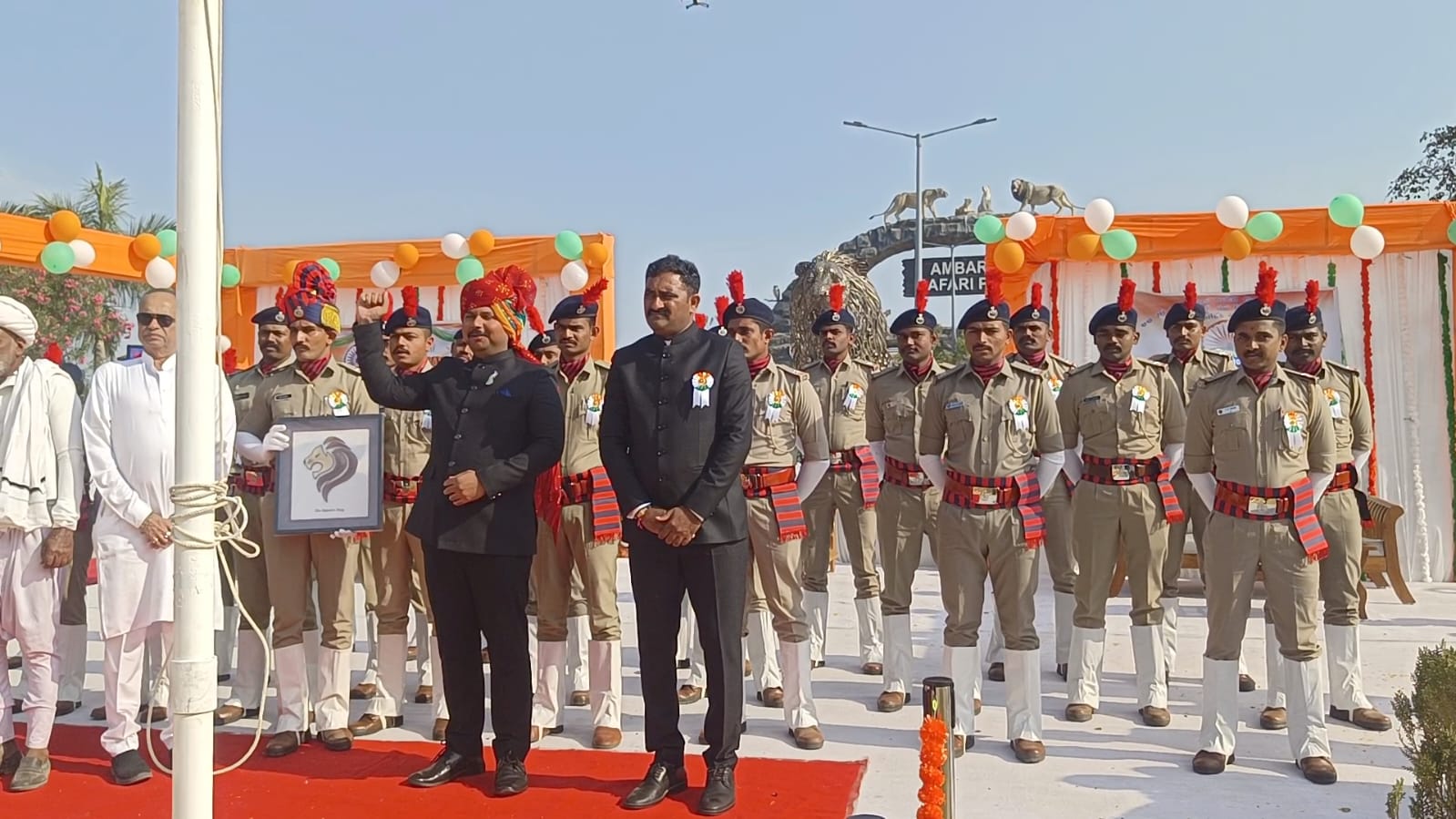 રાષ્ટ્રભક્તિ અને પ્રકૃતિ સંરક્ષણનો અનોખો સંગમ,આંબરડી સફારી પાર્ક ખાતે ૭૭મા પ્રજાસત્તાક પર્વની ભવ્ય ઉજવણી